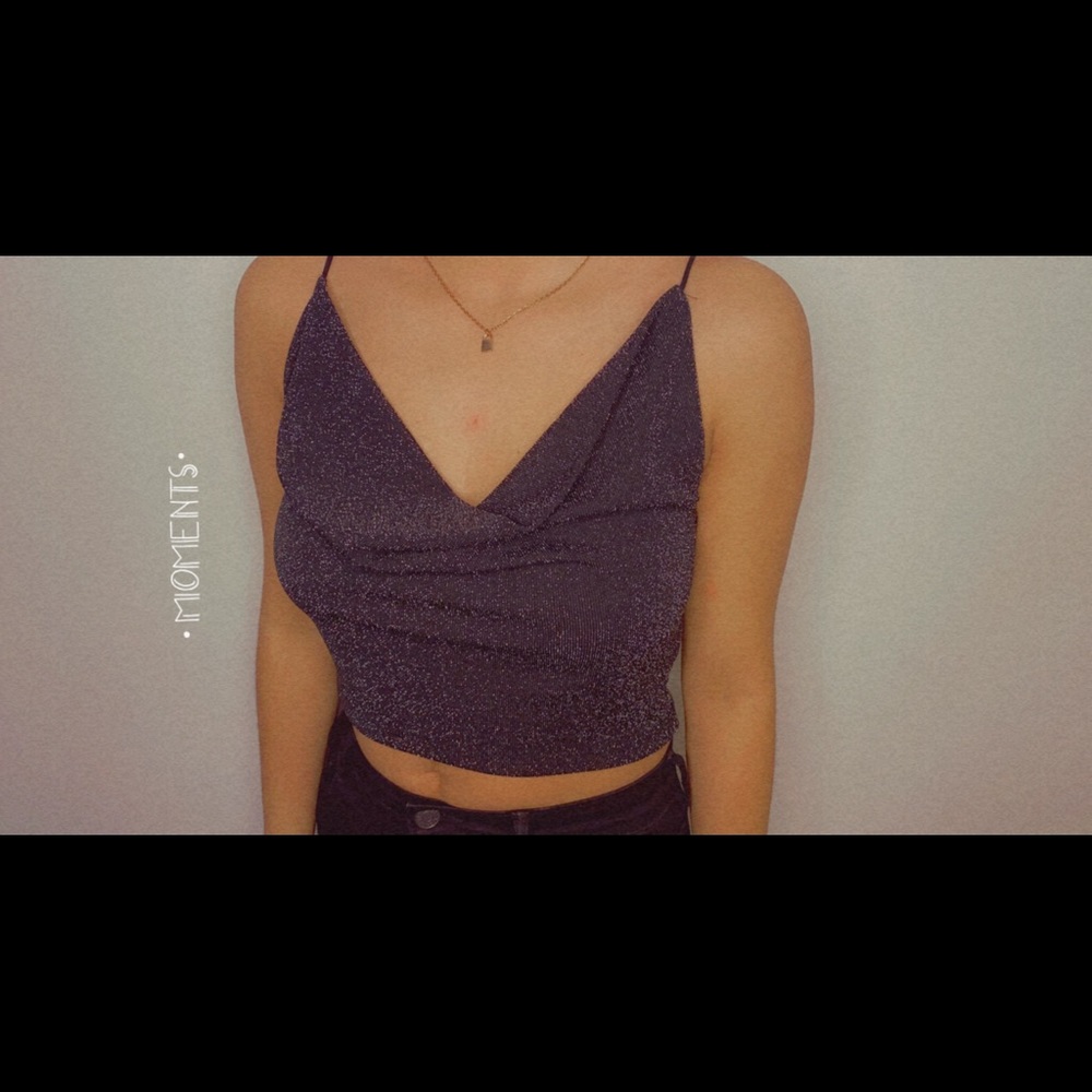 Black Sparkly top
